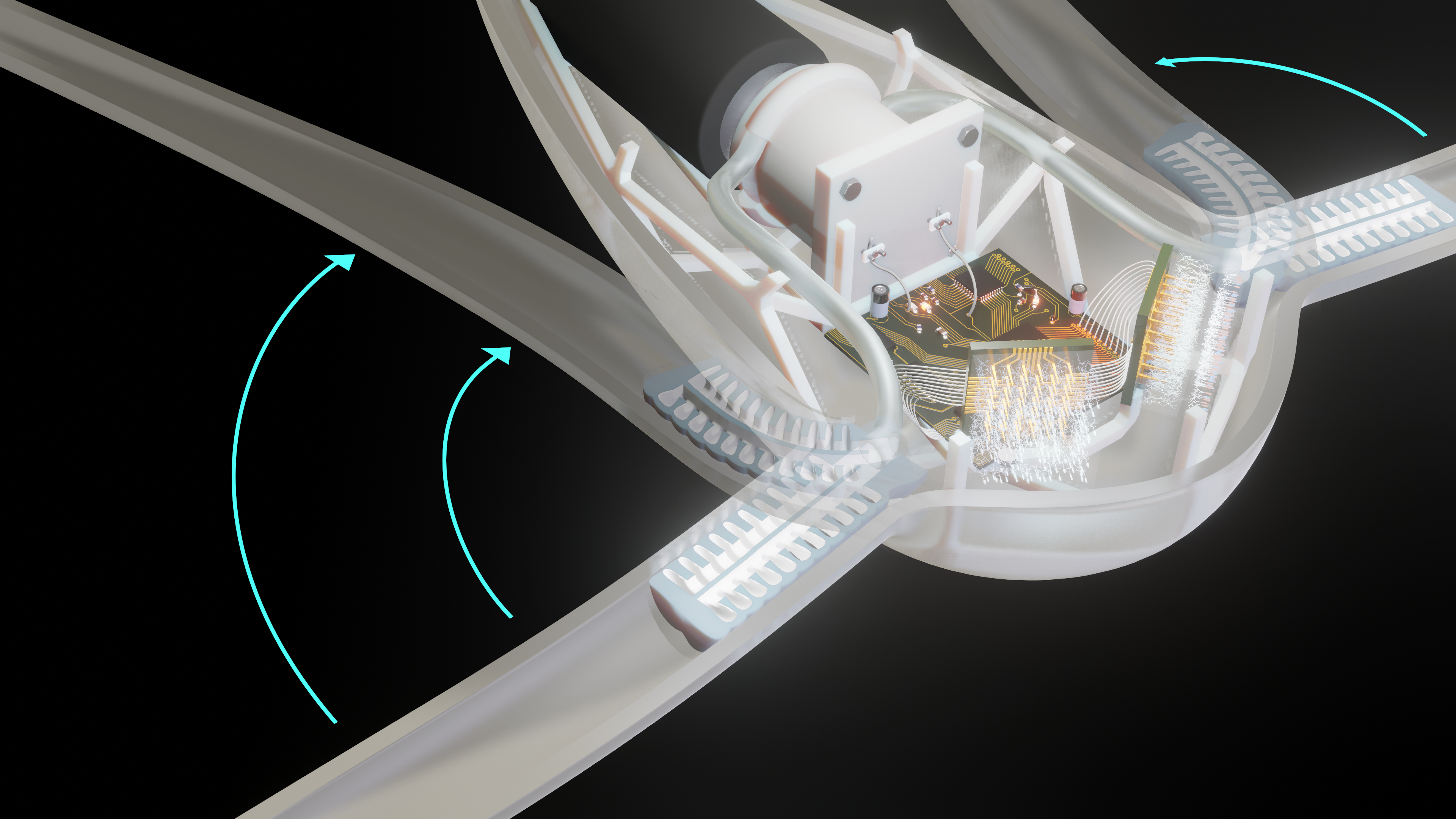 ETH Zürich Biohybrid Robot Render